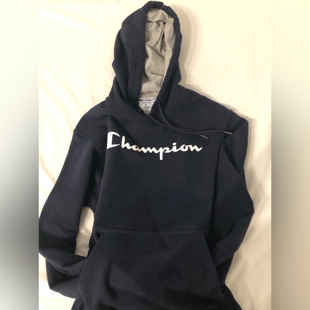 Light Black Champion Hoodie